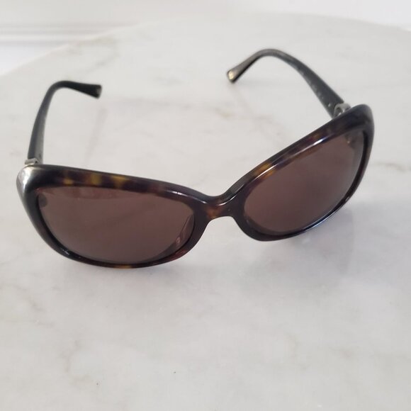 Authentic Vintage Chanel Oversized Iconic Double C Butterfly Sunglasses W/ Case - Picture 8 of 16